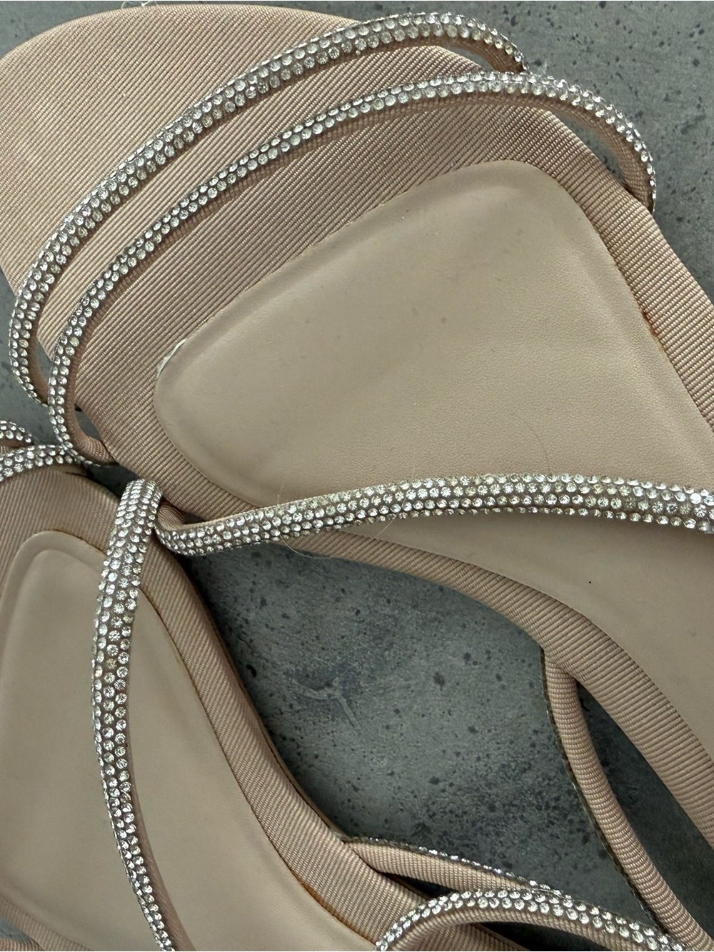 Zara Sandals Rhinestone - Picture 2 of 3